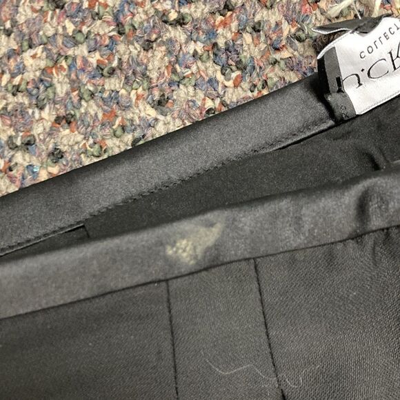 J.Crew Collection pleated wide-leg tuxedo pant in Italian wool - Picture 6 of 10